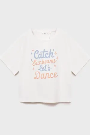 MANGO Bedrucktes Baumwoll-T-Shirt - Kinder - 7-8 Jahre