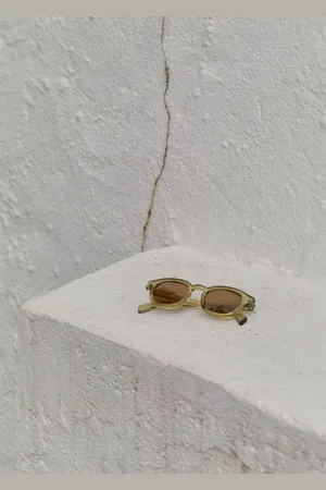 MANGO Sonnenbrille mit rundem Gestell - Herren - Einheitsgröße