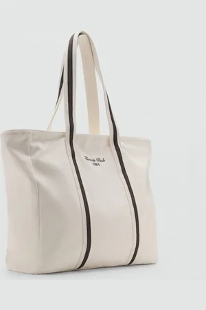 MANGO Tote Bag aus Canvas-Baumwolle - Herren - Einheitsgröße