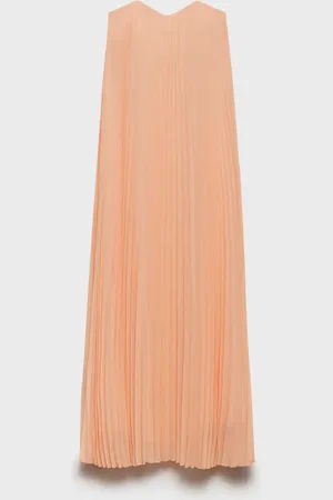 MANGO Plissiertes Bandeau-Kleid - Damen - M