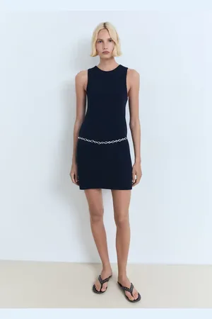 MANGO Kurzes Strickkleid - Damen - L