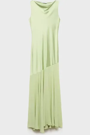 MANGO Kombiniertes Kleid mit asymmetrischem Schnitt - Damen - XL