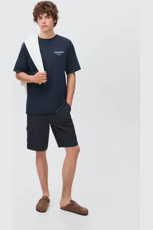 MANGO Kurzärmliges Print-T-Shirt - Junge - L