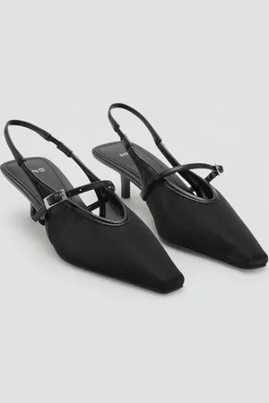 MANGO Mesh-Slingpumps - Damen - 35