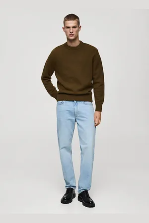 MANGO Strickpullover aus Wollgemisch - Herren - XL