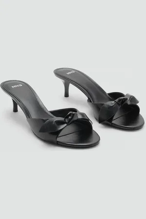 MANGO Sandalette mit Schleife - Damen - 35