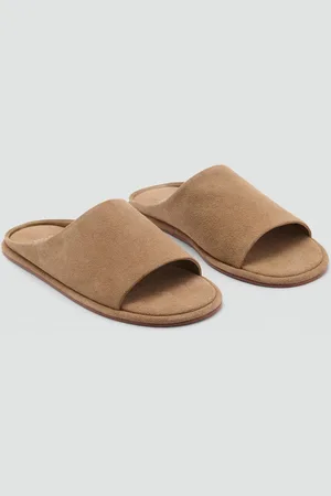 MANGO Sandalen aus Rauleder - Damen - 38