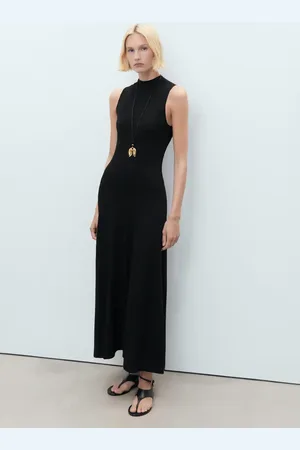 MANGO Feinstrick-A-Linien-Kleid - Damen - L