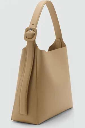 MANGO Bucket Bag mit Ledereffekt - Damen - Einheitsgröße