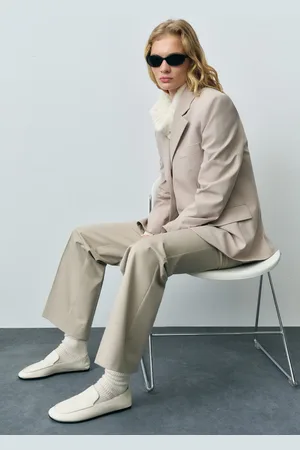 MANGO Mokassin aus Leder - Damen - 41