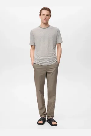 MANGO Slim-Fit-Hose aus 100 % Baumwolle - Herren - 44