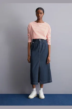 Marc O’ Polo Maxi-Jeansrock relaxed