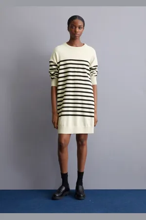 Marc O’ Polo Gestreiftes Strickkleid relaxed