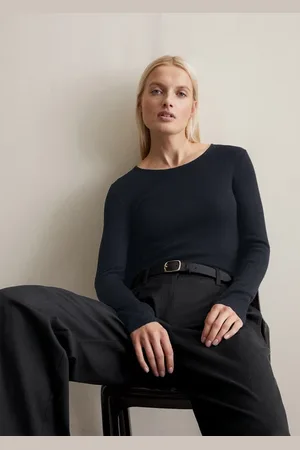 Marc O’ Polo Langarm-Strickpullover slim