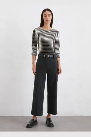 Marc O’ Polo Interlock-Jersey-Hose wide