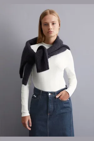 Marc O’ Polo Longsleeve mit Stehkragen slim