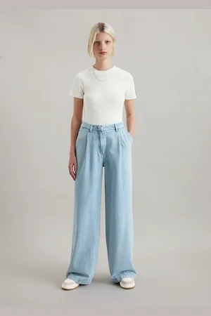 Marc O’ Polo Bundfalten-Jeans wide