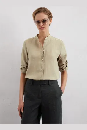 Marc O’ Polo A-Shape-Leinenbluse regular
