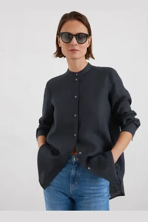 Marc O’ Polo A-Shape-Leinenbluse regular