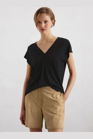 Marc O’ Polo Ärmellose Jerseybluse relaxed