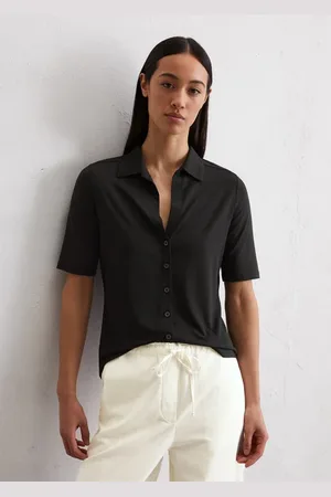 Marc O’ Polo Kurzarm-Jerseybluse