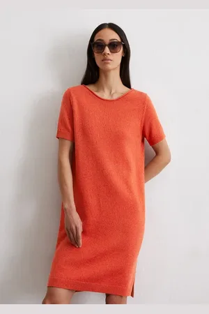 Marc O’ Polo Kurzarm-Strickkleid relaxed