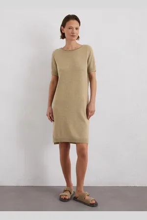 Marc O’ Polo Kurzarm-Strickkleid relaxed