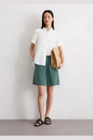 Marc O’ Polo Leinen-Shorts straight