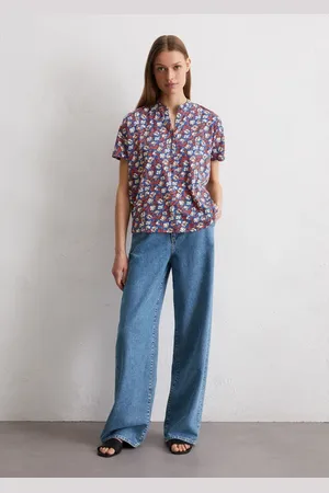 Marc O’ Polo Kurzarm-Jersey-Bluse relaxed