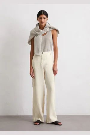 Marc O’ Polo Leinen-Cargopants straight