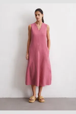 Marc O’ Polo Ärmelloses Leinen-Kleid shaped