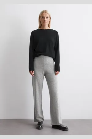 Marc O’ Polo Kaschmir-Strickhose wide