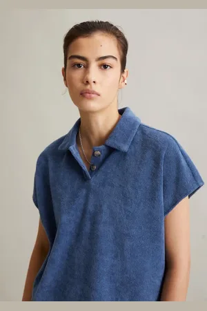 Marc O’ Polo Frottee-Poloshirt wide