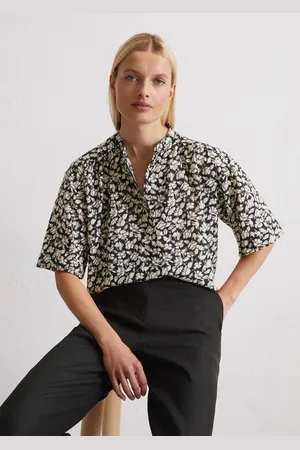 Marc O’ Polo Kurzarm-Bluse regular