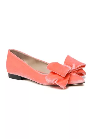 Ballerinas Custommade Custommade Halbschuhe Annabella Velvet 999620019