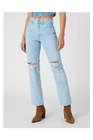 Wrangler Damen Straight Jeans - Jeans W2H2DE32Y Straight Leg