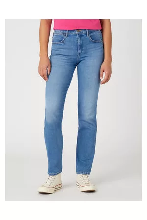 Wrangler Damen Slim Jeans - Jeans Slim 610 W26LCY37M 112332355 Slim Fit