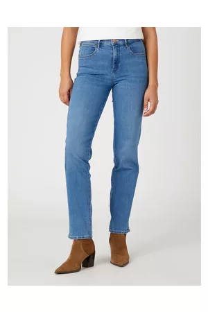 Wrangler Damen Straight Jeans - Jeans Straight 658 W26RCY37N 112332359 Regular Fit