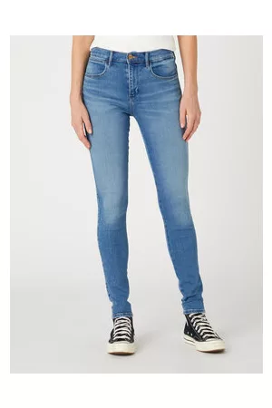 Wrangler Damen Skinny Jeans - Jeans High Skinny 630 W27HCY37O 112332394 Skinny Fit