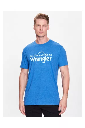 Wrangler Damen T-Shirts - T-hirt Logo Tee WC5FGE47G 112335672 Regular Fit