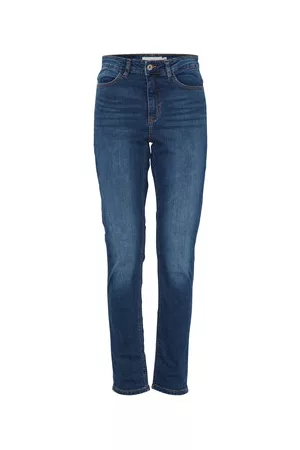 Ichi Damen Slim Jeans - Jeans 20116473 Slim Fit