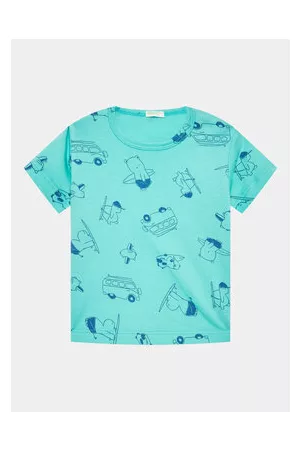 Benetton Kinder Shirts - T-Shirt 30HPA1031 Regular Fit