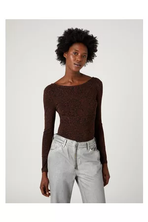 Wrangler Damen Bodys - Body W7ZWEGA24 112326612 Regular Fit