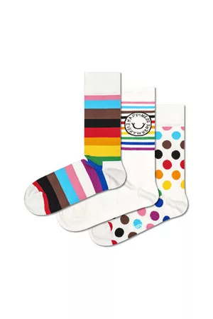 Happy Socks Socken & Strümpfe - 3er-Set hohe Unisex-Socken XPRE08-1300
