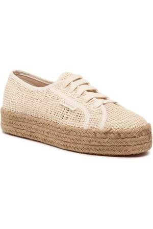 Superga clearance espadrilles weiß