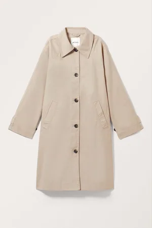 Monki Single-Breasted Car Coat
