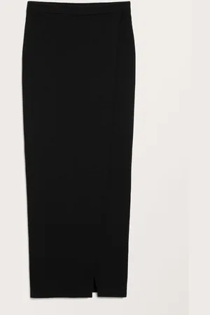 Monki Knit maxi tube skirt
