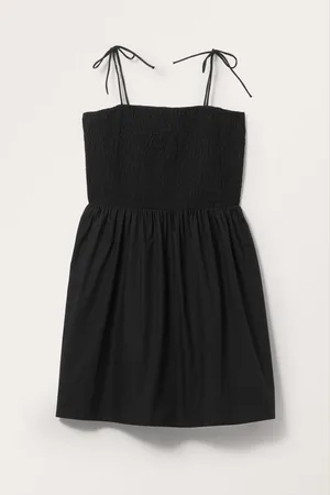 Monki Mini Babydoll Poplin Dress