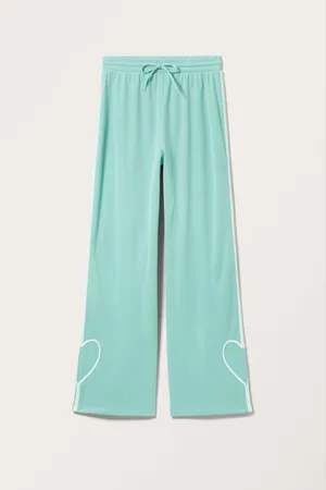 Monki Contrast stripe sporty trousers