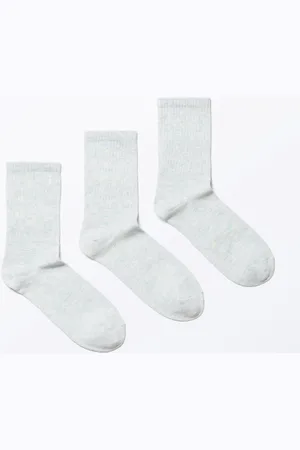 Monki 3-pack Ribbed Socks